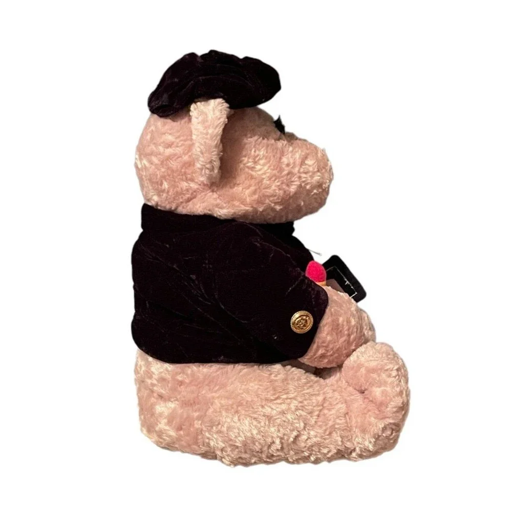 Vintage Avon Beary Beautiful Ruby Lips Lipstick Collectible Plush Bear Gift
